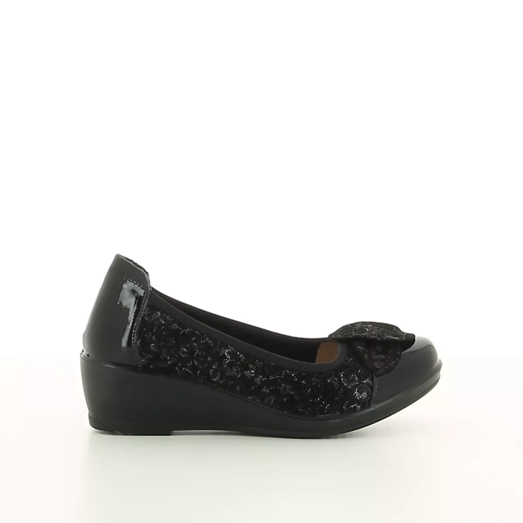 Image (2) de la chaussures Inea - Escarpins Noir en Cuir nubuck