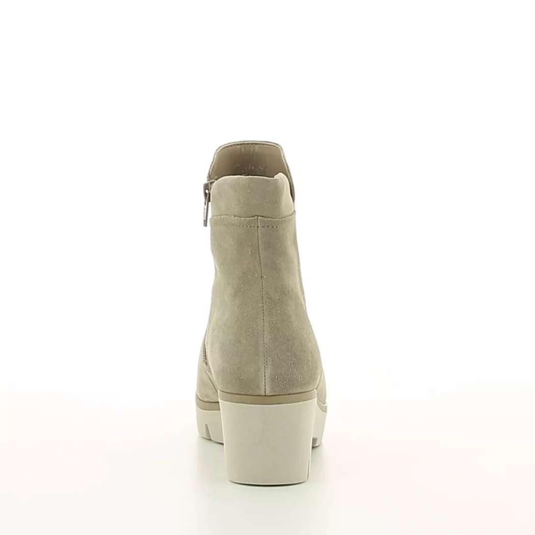 Image (3) de la chaussures Gabor - Boots Taupe en Cuir nubuck