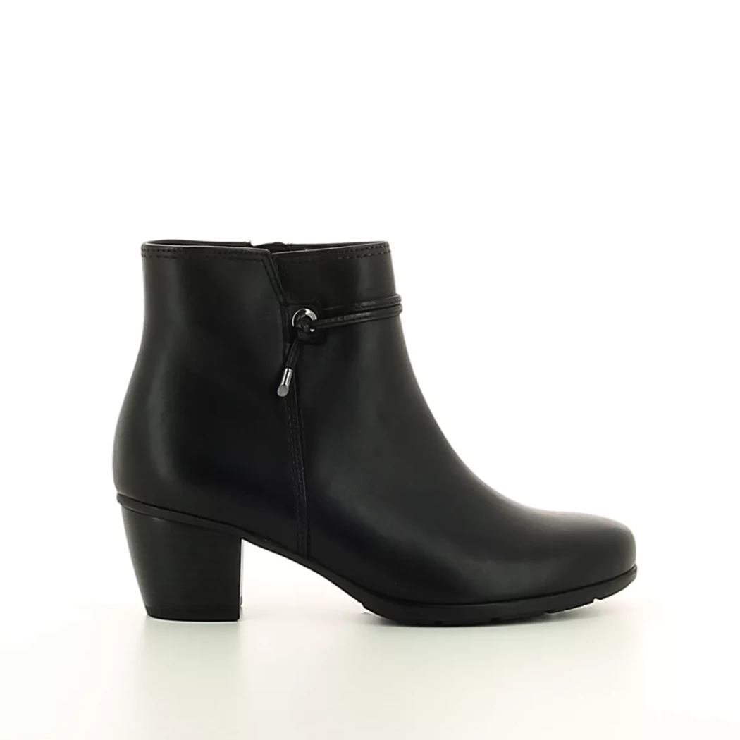 Image (2) de la chaussures Gabor - Boots Noir en Cuir