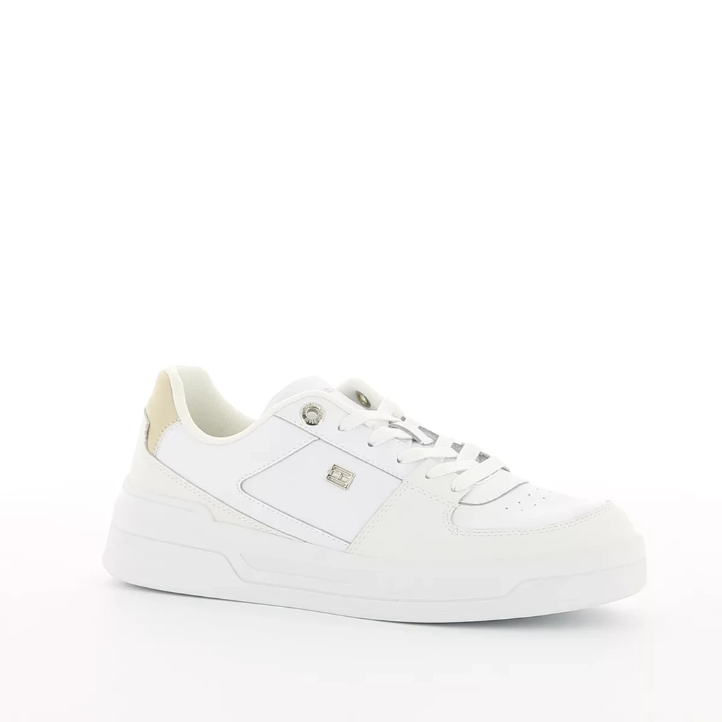 Image (1) de la chaussures Tommy Hilfiger - Baskets Blanc en Cuir