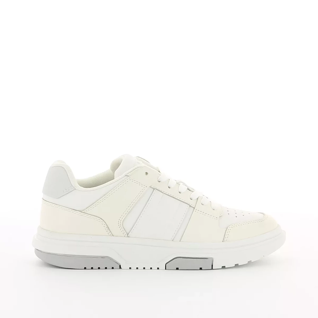 Image (2) de la chaussures Tommy jeans - Baskets Blanc en Cuir