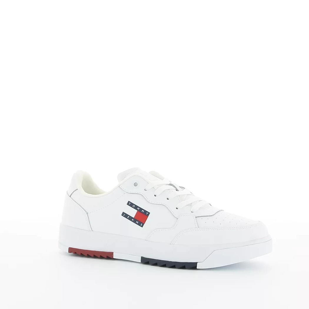 Image (1) de la chaussures Tommy jeans - Baskets Blanc en Cuir