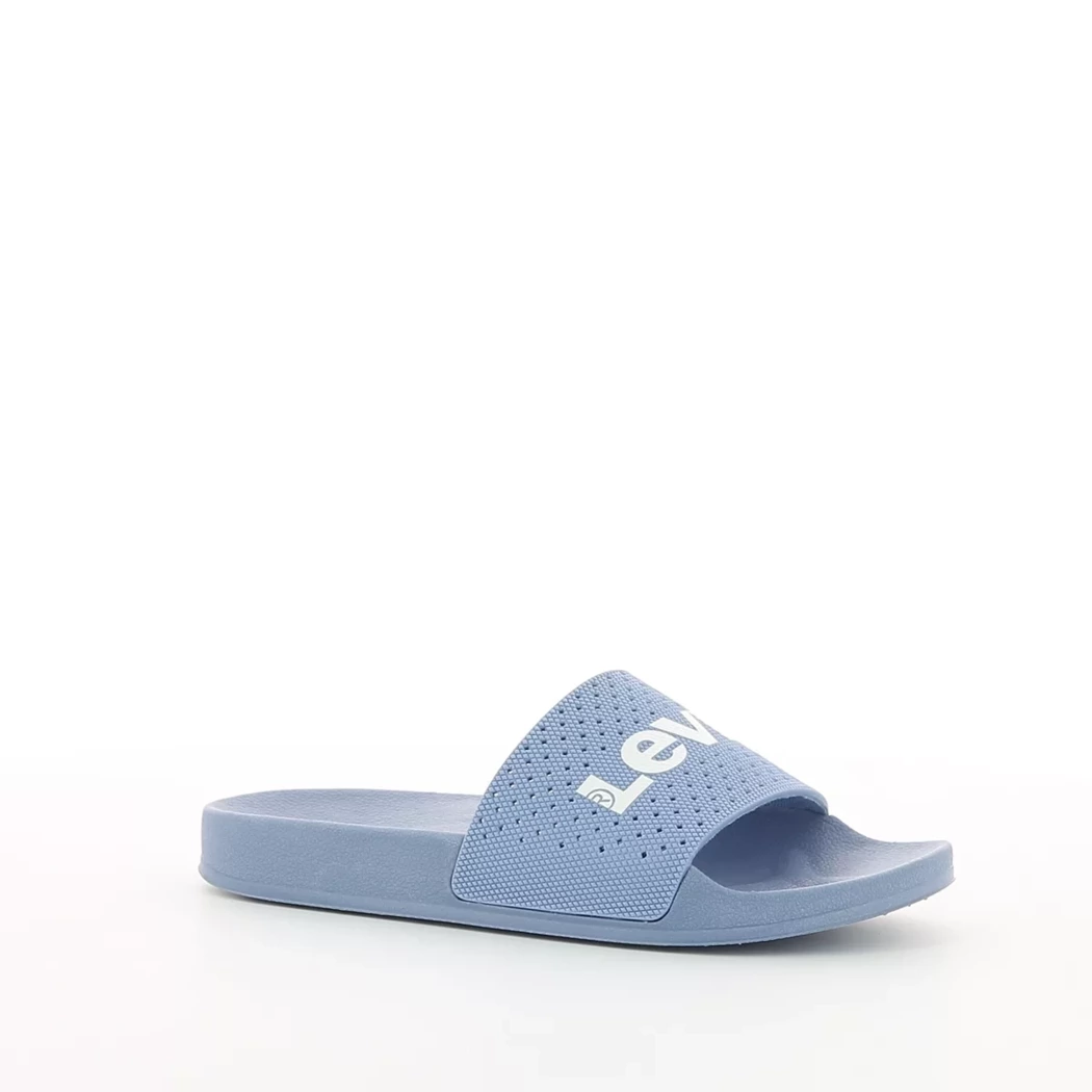 Image (1) de la chaussures Levi's - Tongs et Plage Bleu en Caoutchouc