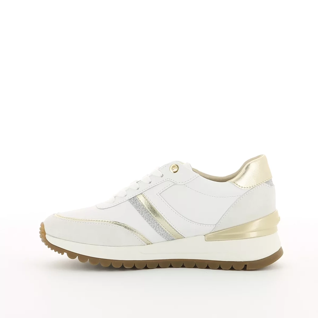 Image (4) de la chaussures Geox - Baskets Blanc en Cuir