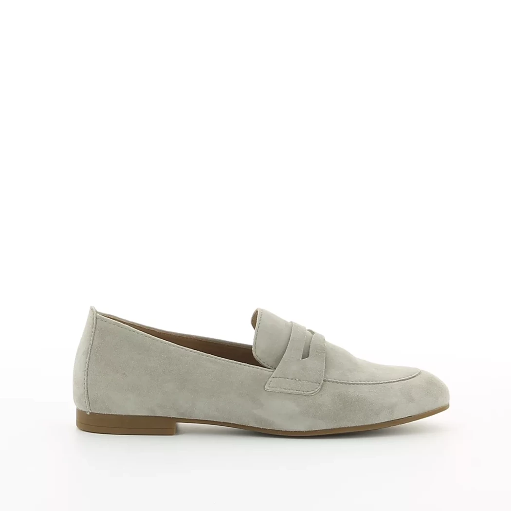 Image (2) de la chaussures Gabor - Mocassins Taupe en Cuir nubuck