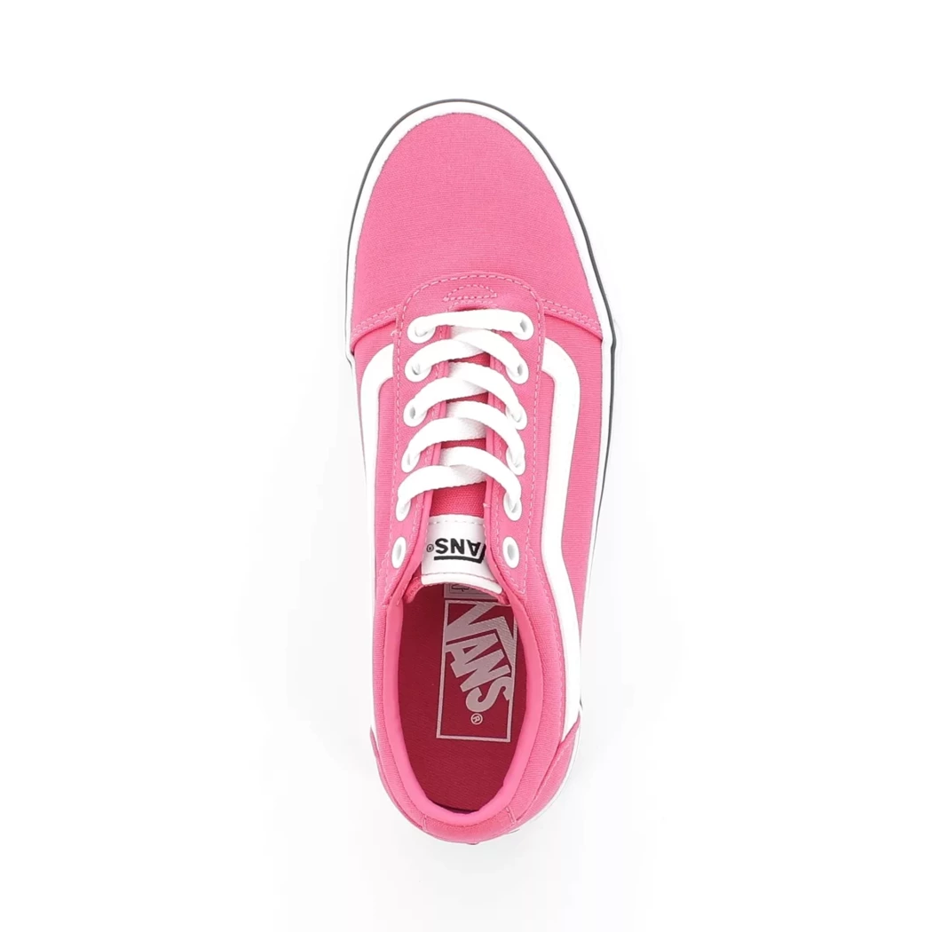 Image (6) de la chaussures Vans - Baskets Rose en Textile