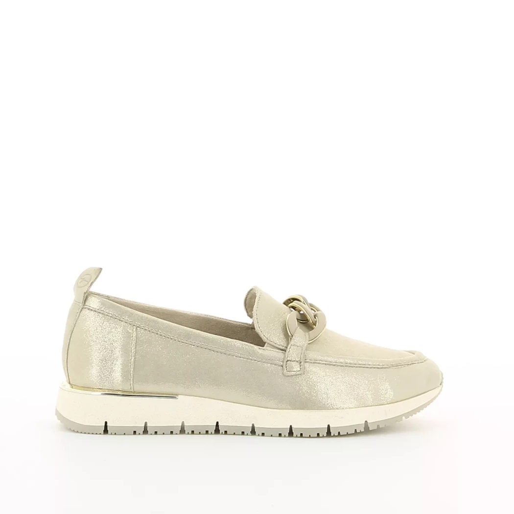 Image (2) de la chaussures Tamaris - Mocassins Beige en Cuir nubuck