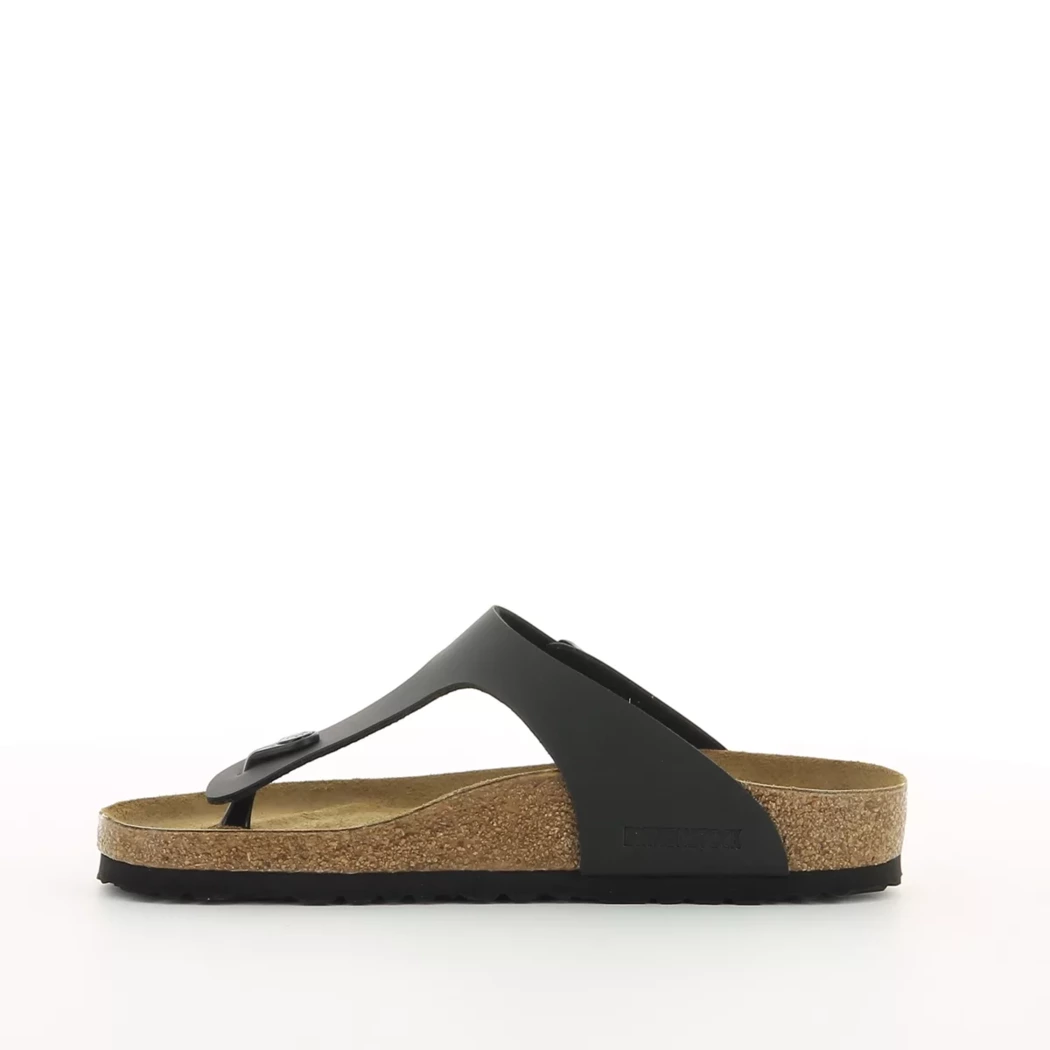 Image (4) de la chaussures Birkenstock - Mules et Sabots Noir en Cuir synthétique