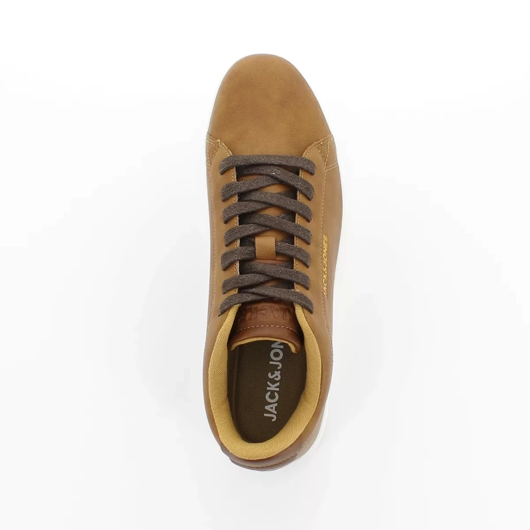 Image (6) de la chaussures Jack & Jones - Baskets Cuir naturel / Cognac en Cuir synthétique