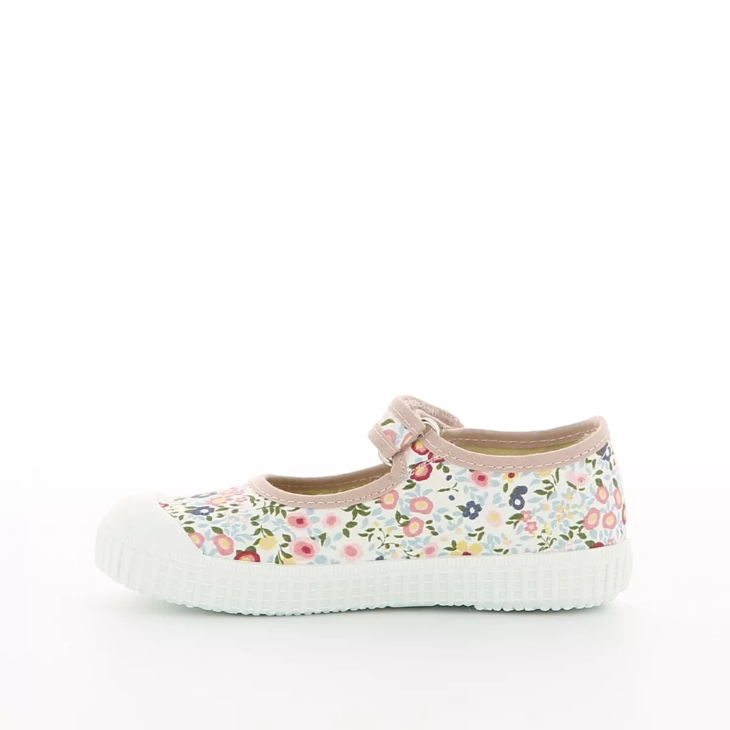 Image (4) de la chaussures Kmins - Ballerines Blanc en Textile