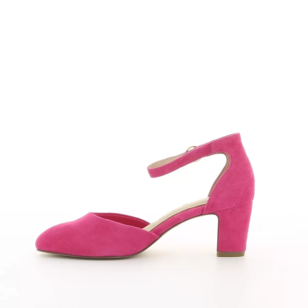 Image (4) de la chaussures Tamaris - Escarpins Rose en Cuir nubuck