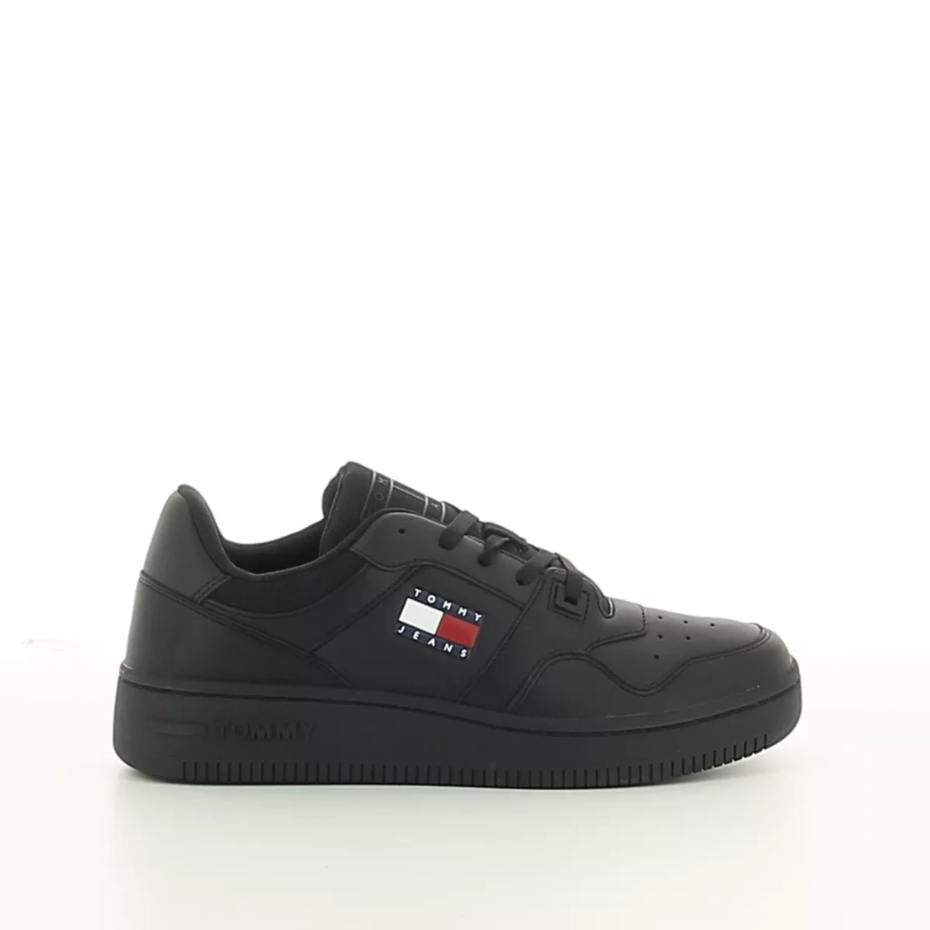 Image (2) de la chaussures Tommy jeans - Baskets Noir en Cuir