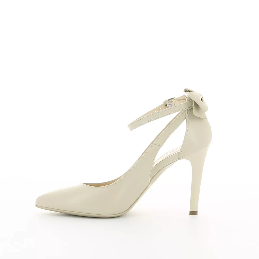 Image (4) de la chaussures Nero Giardini - Escarpins Beige en Cuir