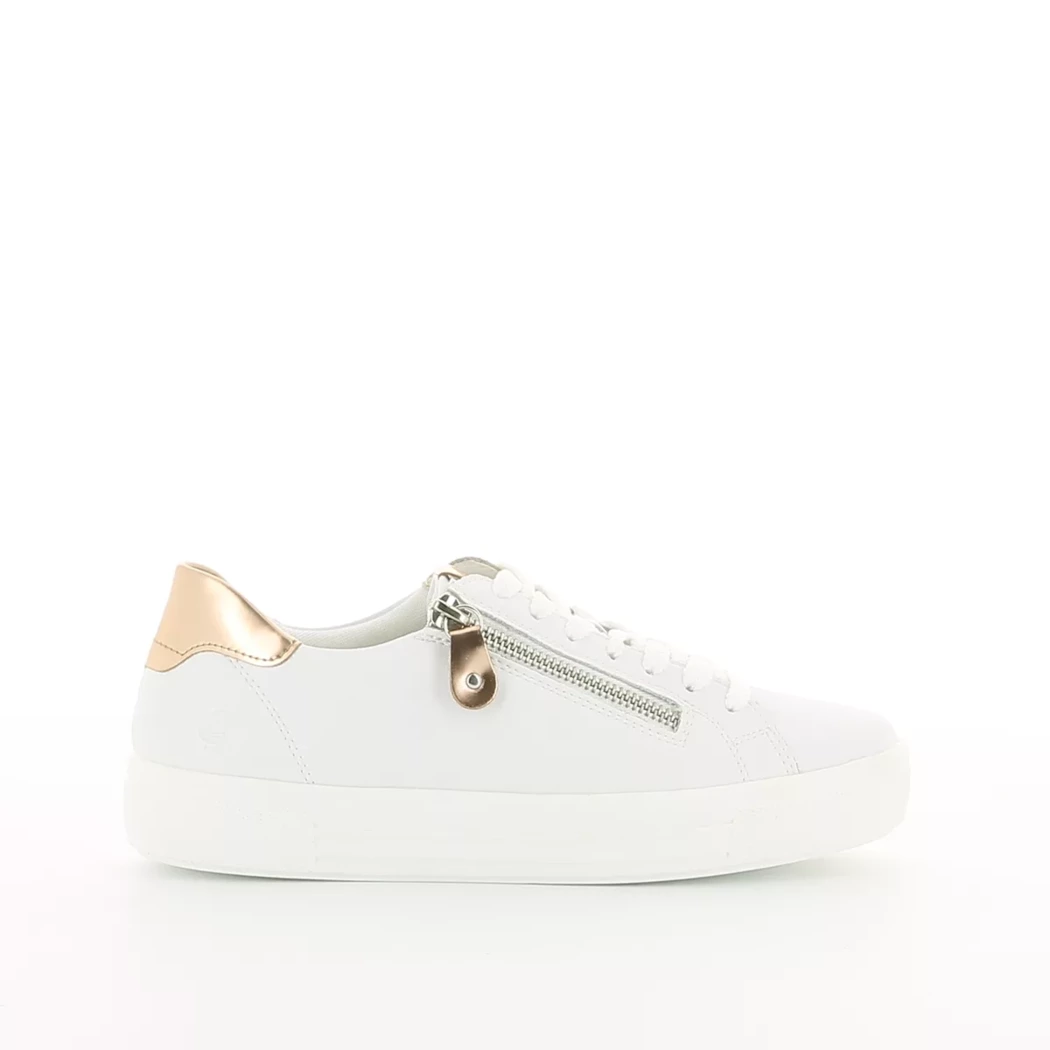 Image (2) de la chaussures Remonte - Baskets Blanc en Cuir