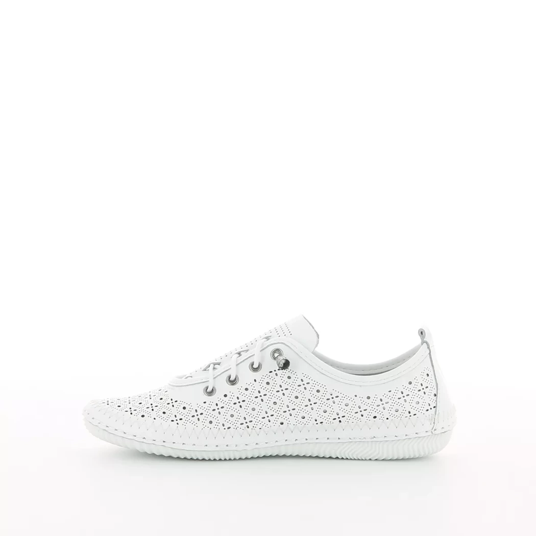 Image (4) de la chaussures Cosmos Comfort - Baskets Blanc en Cuir