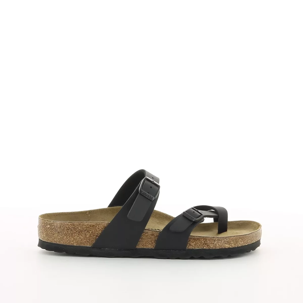 Image (2) de la chaussures Birkenstock - Mules et Sabots Noir en Cuir synthétique