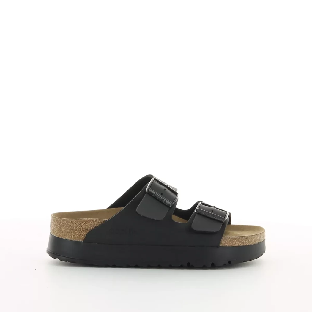 Image (2) de la chaussures Birkenstock - Mules et Sabots Noir en Cuir synthétique