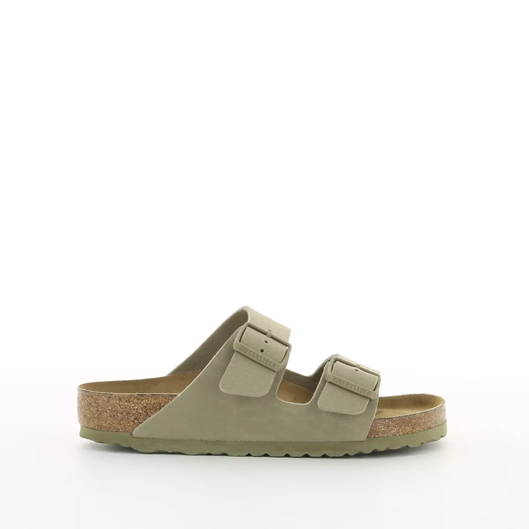 Image (2) de la chaussures Birkenstock - Mules et Sabots Beige en Cuir synthétique