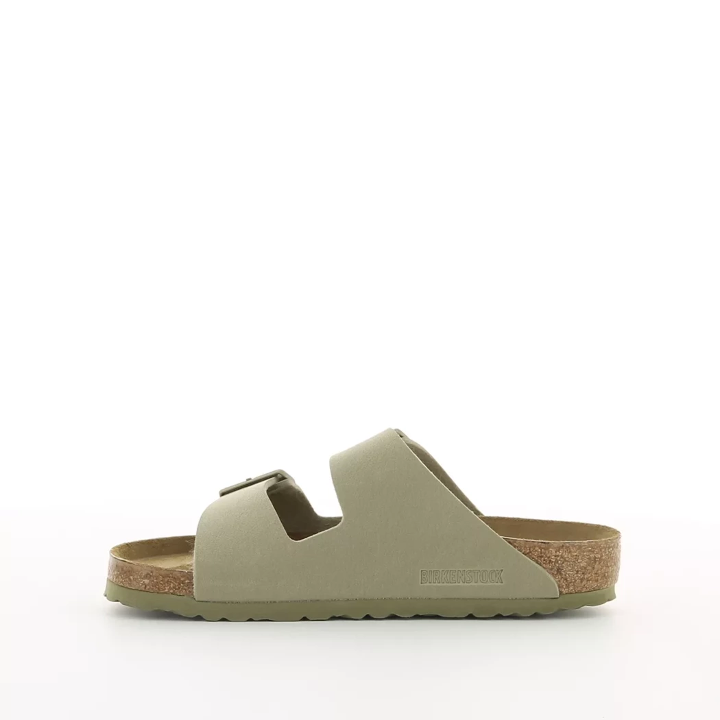 Image (4) de la chaussures Birkenstock - Mules et Sabots Beige en Cuir synthétique