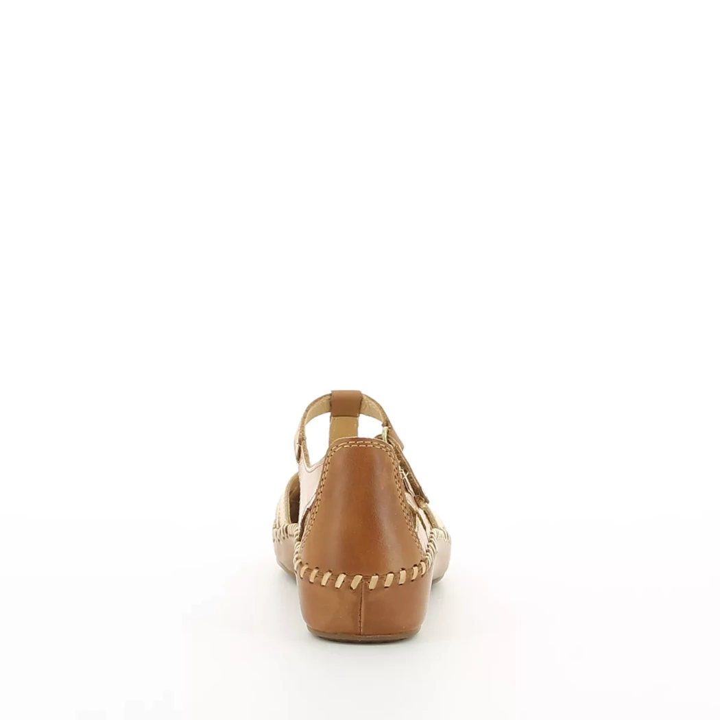 Image (3) de la chaussures Pikolinos - Ballerines Cuir naturel / Cognac en Cuir