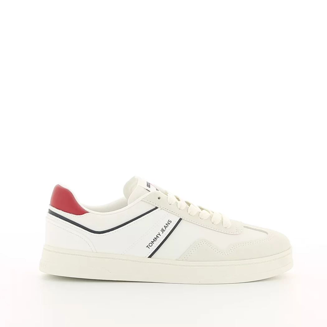 Image (2) de la chaussures Tommy jeans - Baskets Blanc en Cuir