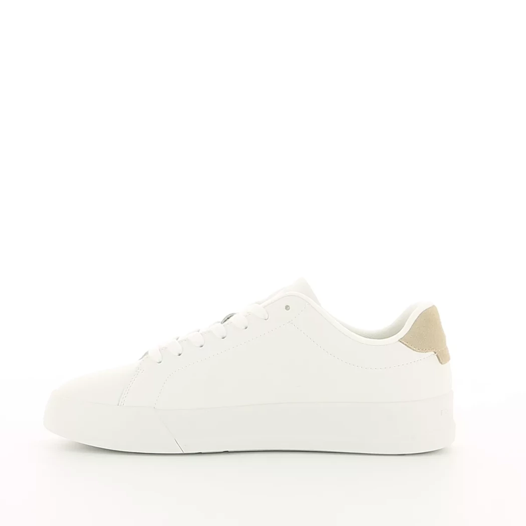 Image (4) de la chaussures Tommy Hilfiger - Baskets Blanc en Cuir