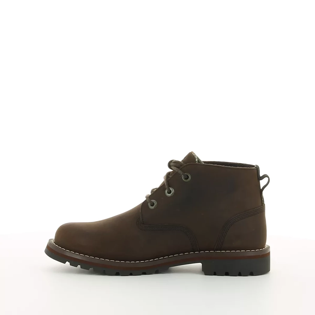 Image (4) de la chaussures Timberland - Bottines Marron en Cuir