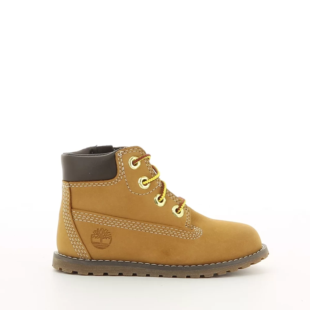 Image (2) de la chaussures Timberland - Bottines Cuir naturel / Cognac en Cuir nubuck