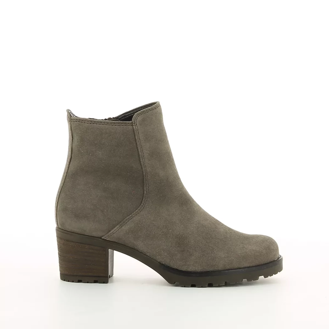 Image (2) de la chaussures Gabor - Boots Gris en Cuir nubuck