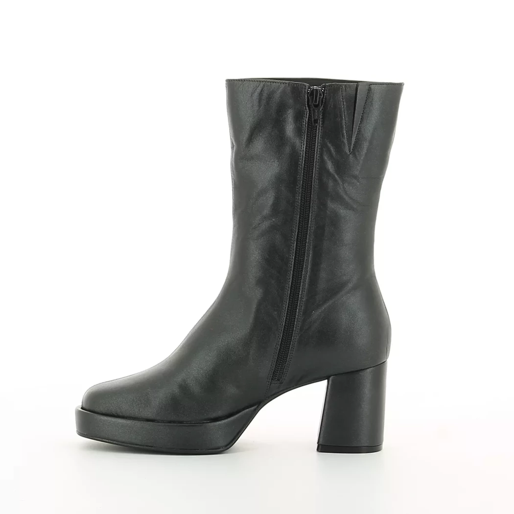 Image (4) de la chaussures Miz Mooz - Boots Noir en Cuir