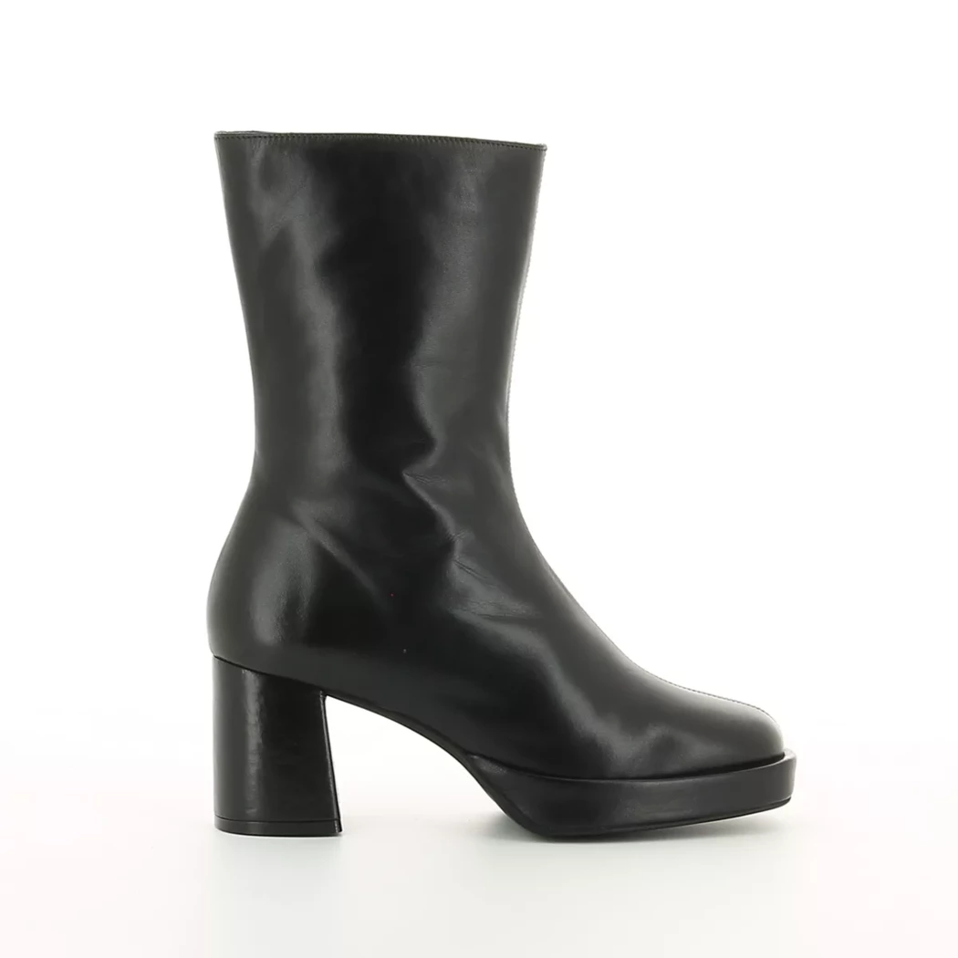 Image (2) de la chaussures Miz Mooz - Boots Noir en Cuir