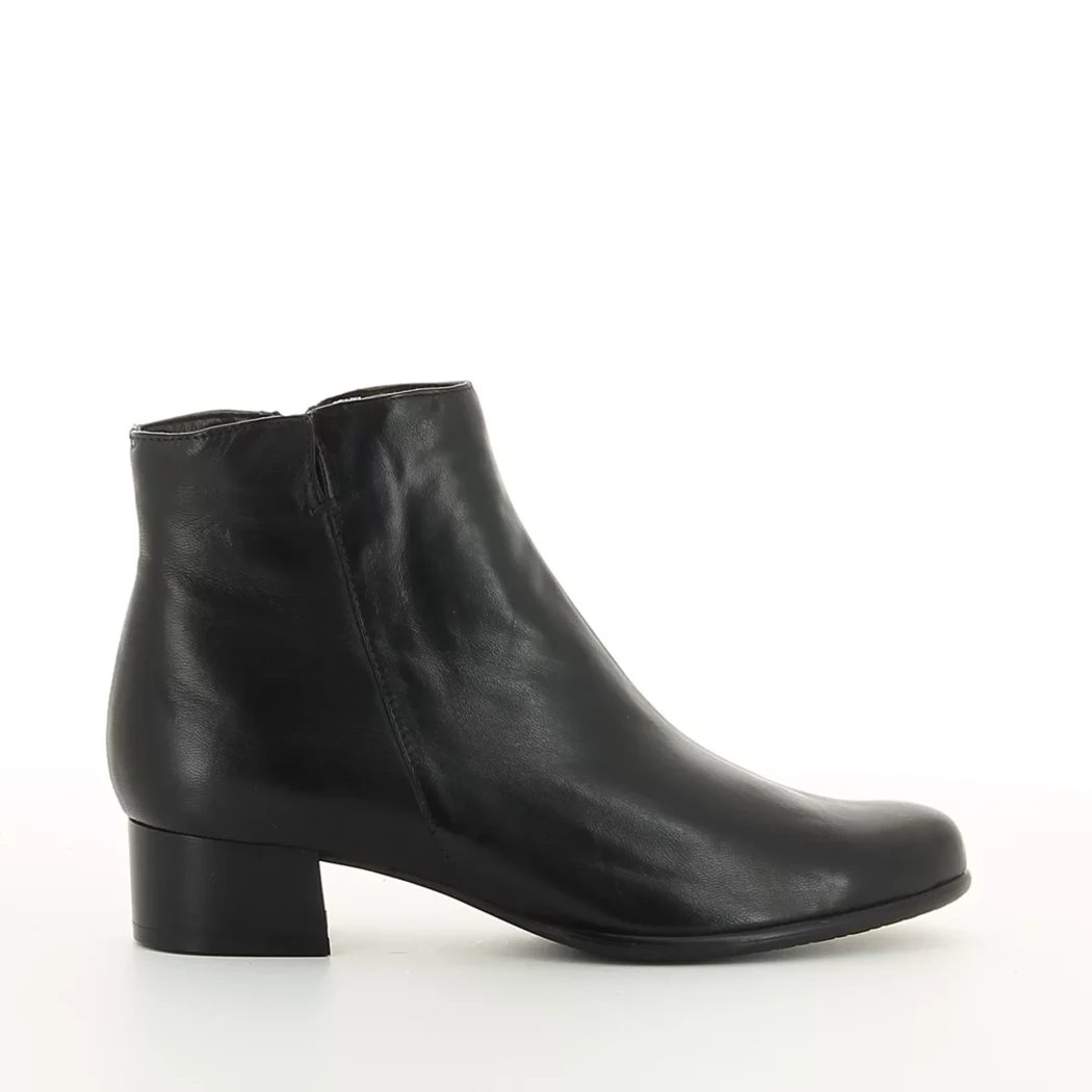 Image (2) de la chaussures Desir de fuite - Boots Noir en Cuir