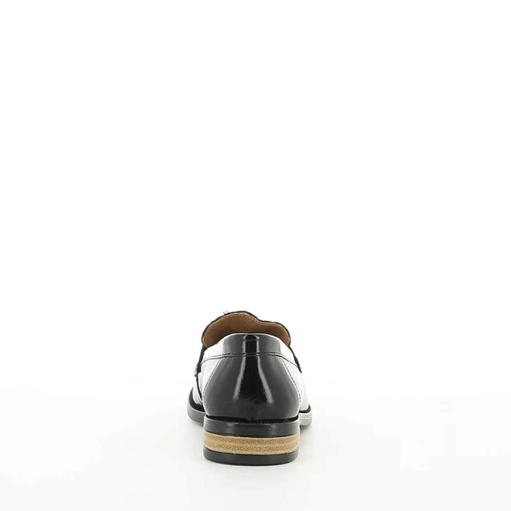 Image (3) de la chaussures Les Fees de Bengale - Mocassins Noir en Cuir vernis