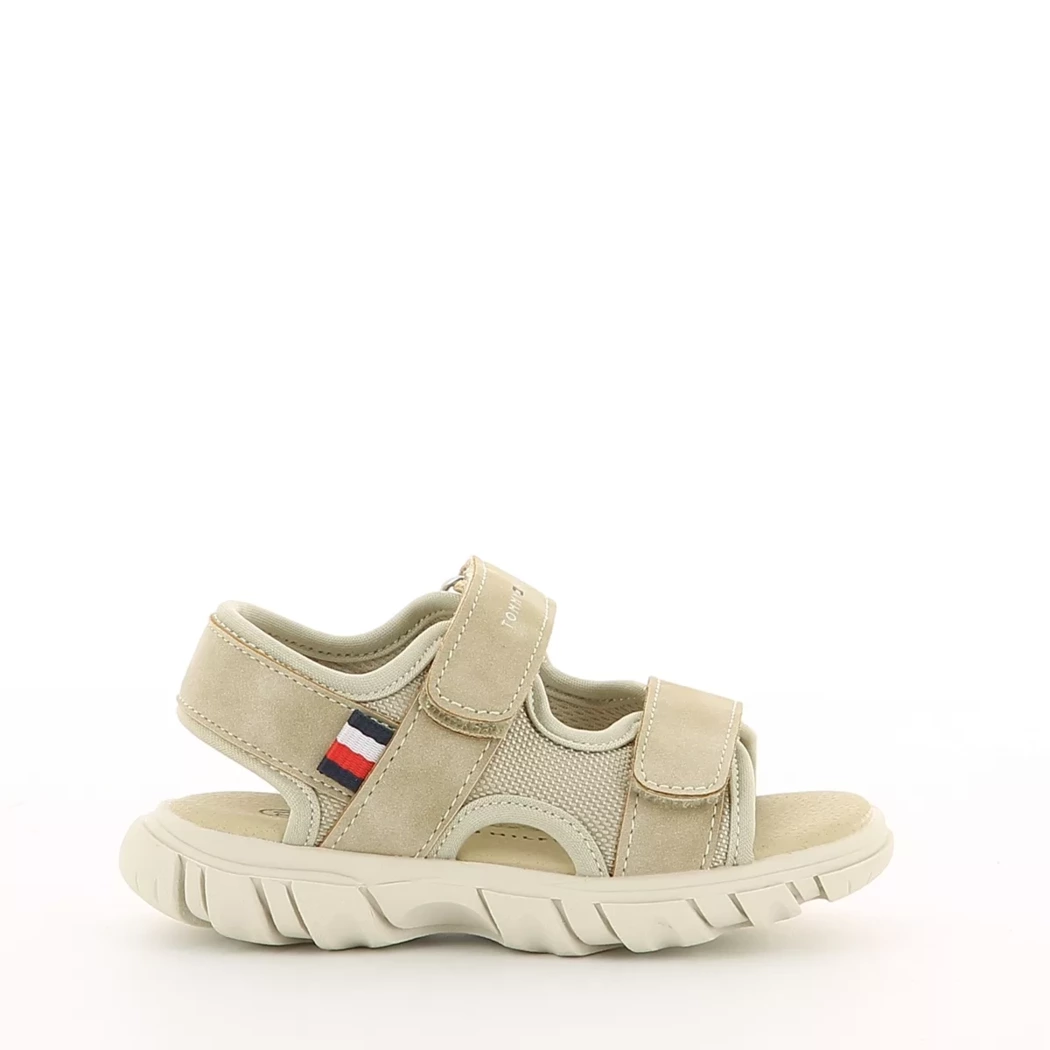 Image (2) de la chaussures Tommy Hilfiger - Sandales et Nu-Pieds Taupe en Cuir synthétique