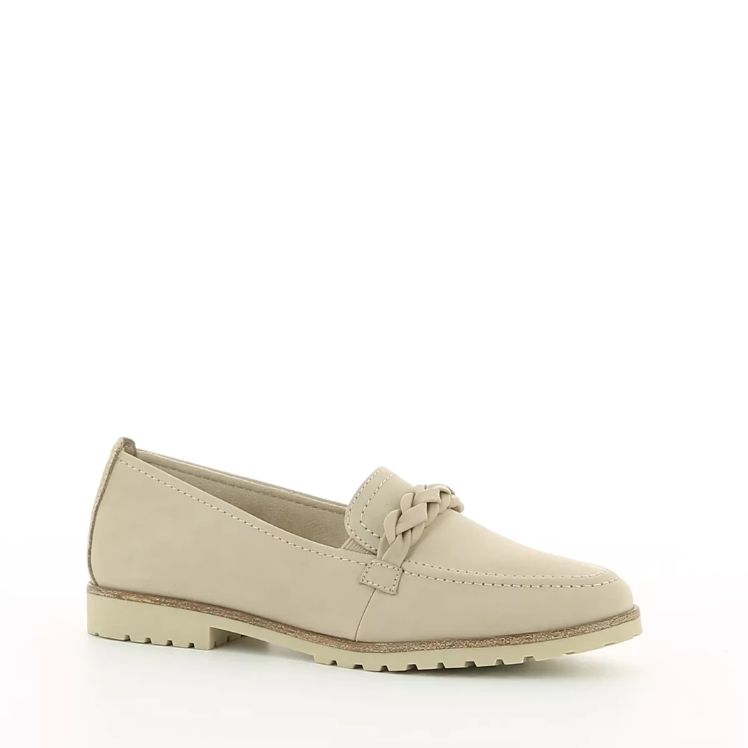 Image (1) de la chaussures Tamaris - Mocassins Taupe en Cuir nubuck