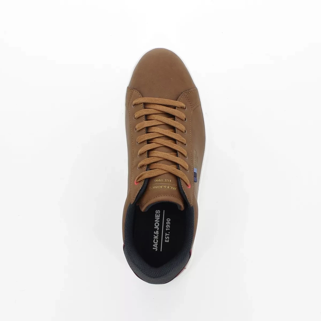 Image (6) de la chaussures Jack & Jones - Baskets Cuir naturel / Cognac en Cuir synthétique