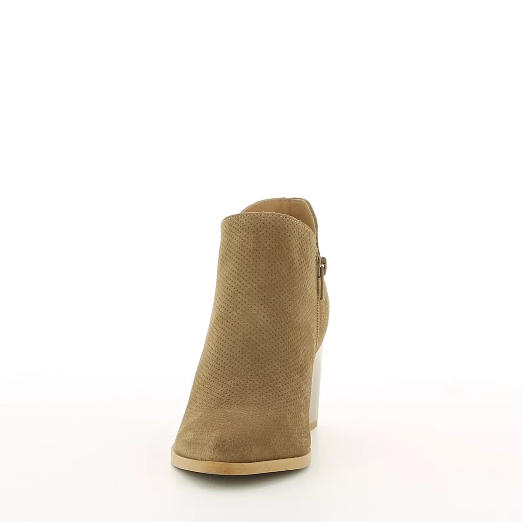 Image (5) de la chaussures Fleur de Safran - Boots Taupe en Cuir nubuck