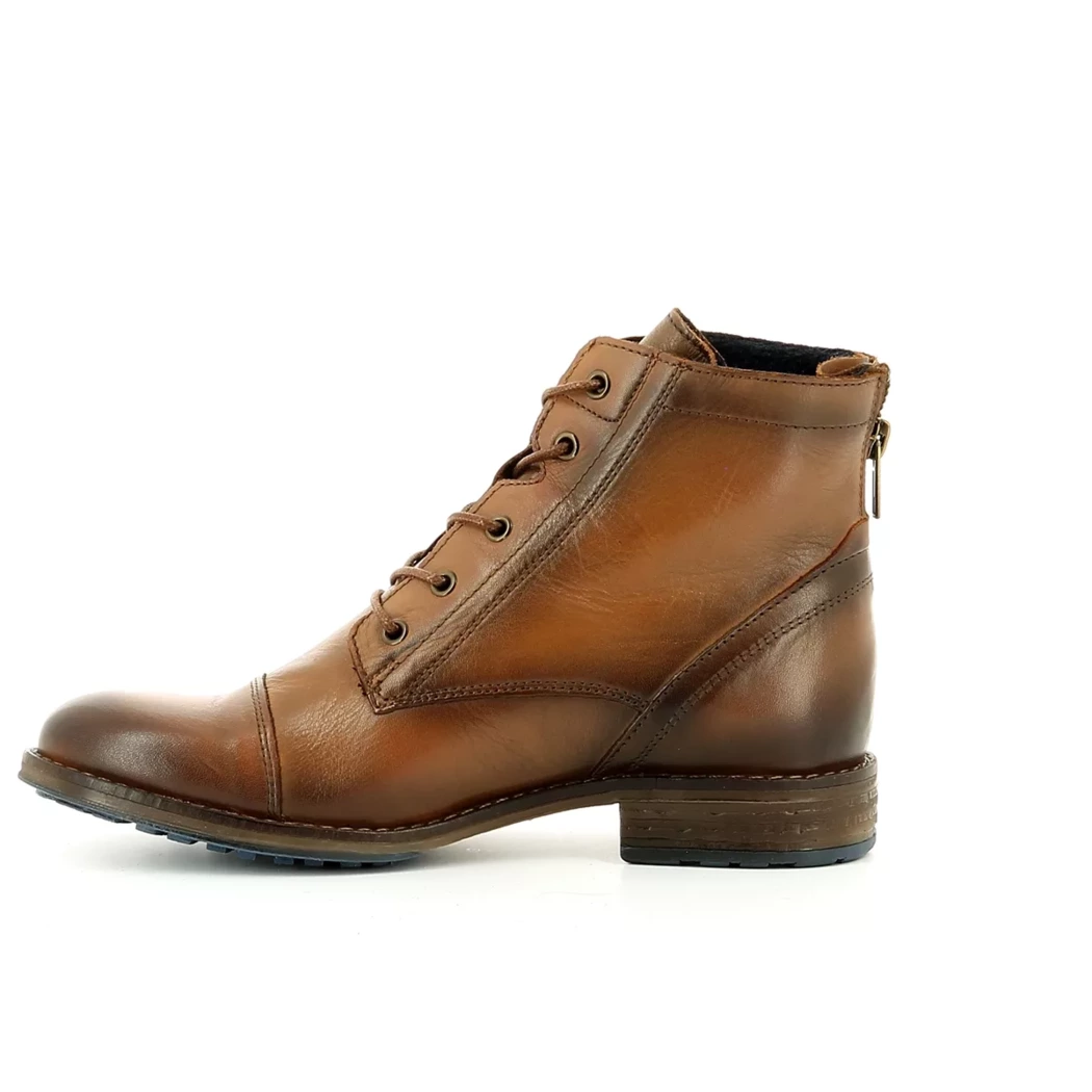 Image (4) de la chaussures Mustang - Bottines Cuir naturel / Cognac en Cuir