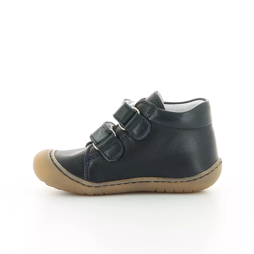 Image (4) de la chaussures Bellamy - Bottines Bleu en Cuir