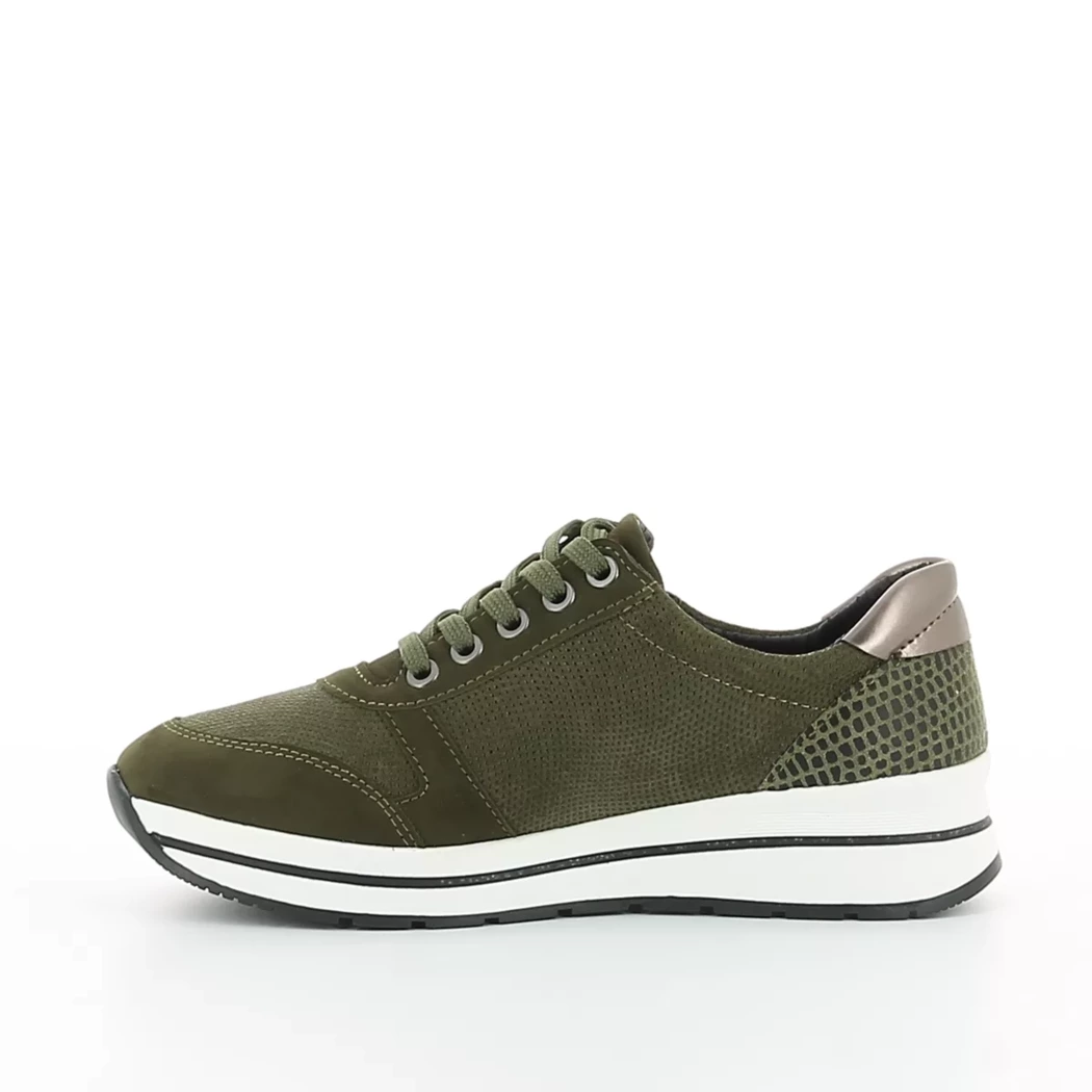 Image (4) de la chaussures Sens - Baskets Vert en Cuir nubuck