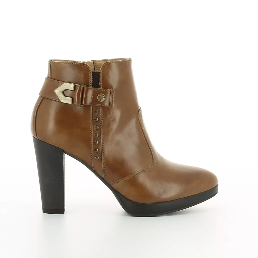 Image (2) de la chaussures Nero Giardini - Boots Cuir naturel / Cognac en Cuir