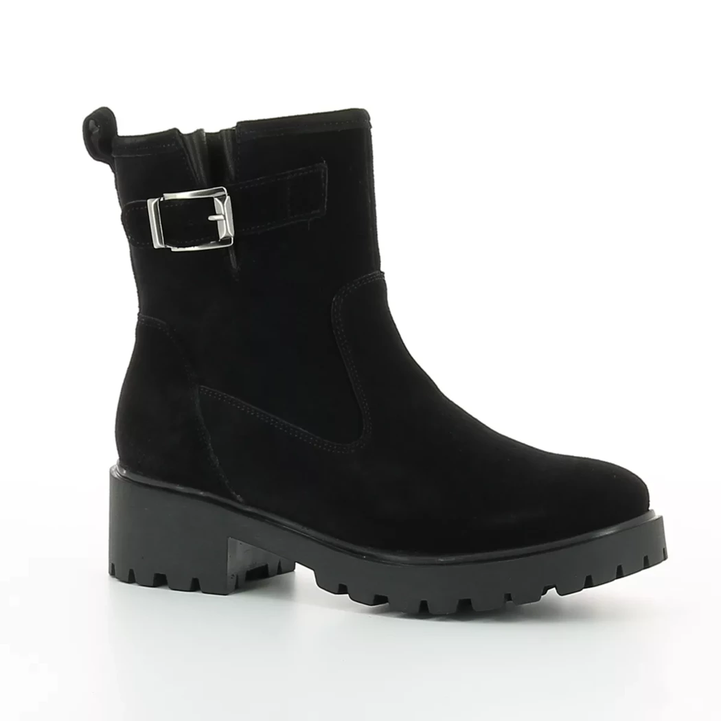 Image (1) de la chaussures margarita mariotti - Boots Noir en Cuir nubuck