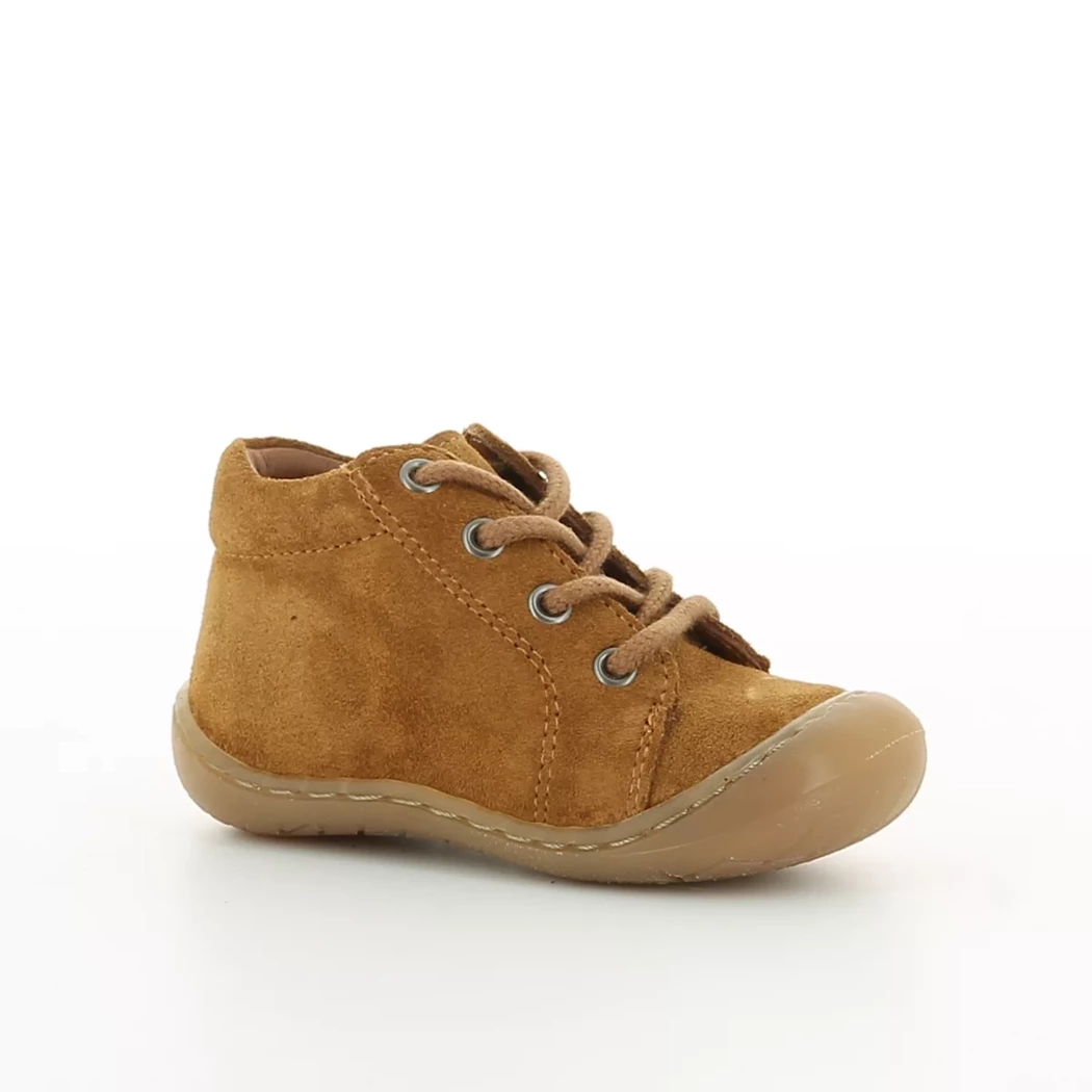 Image (1) de la chaussures Bellamy - Bottines Cuir naturel / Cognac en Cuir nubuck