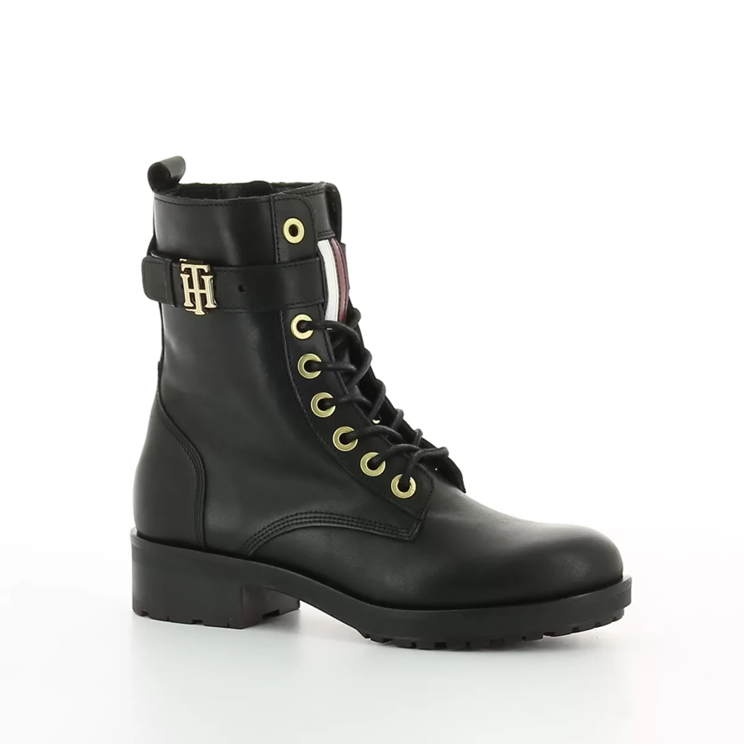 Image (1) de la chaussures Tommy Hilfiger - Bottines Noir en Cuir