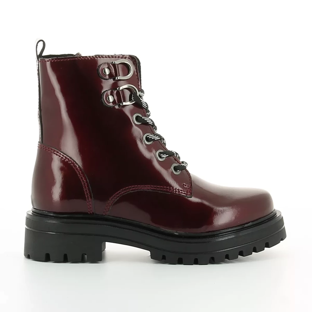 Image (2) de la chaussures Margarita mariotti - Bottines Bordeaux en Cuir vernis