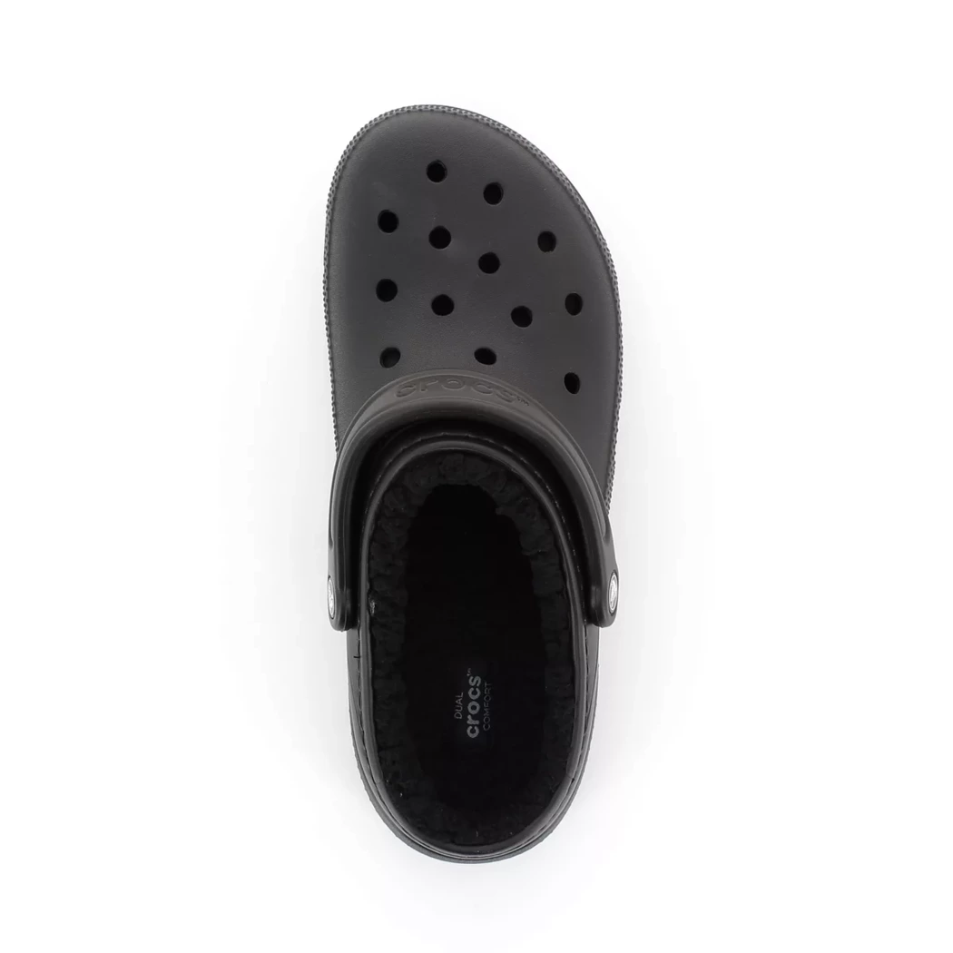 Image (6) de la chaussures Crocs - Mules et Sabots Noir en Caoutchouc