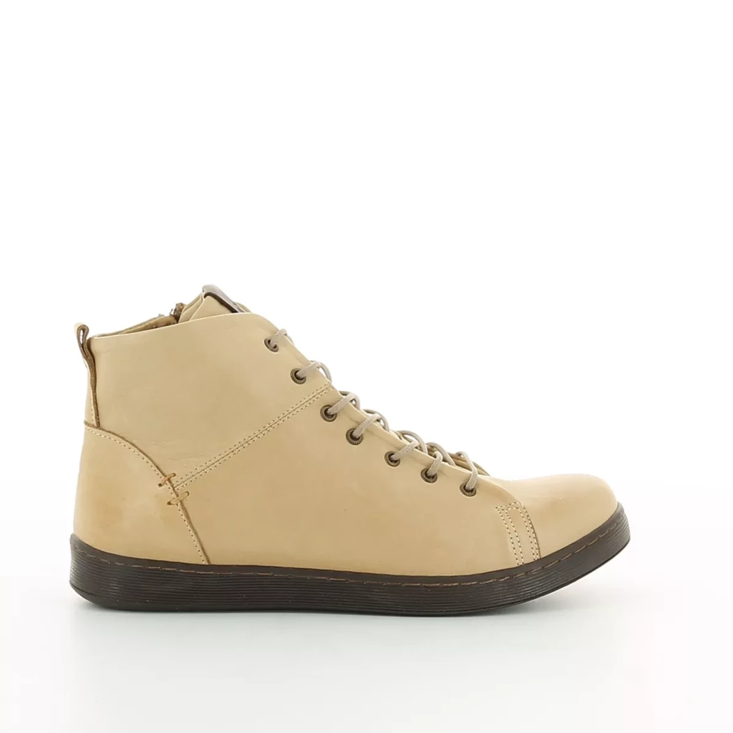 Image (2) de la chaussures Andrea Conti - Bottines Beige en Cuir