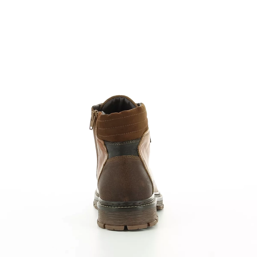 Image (3) de la chaussures Bull Boxer - Bottines Cuir naturel / Cognac en Cuir