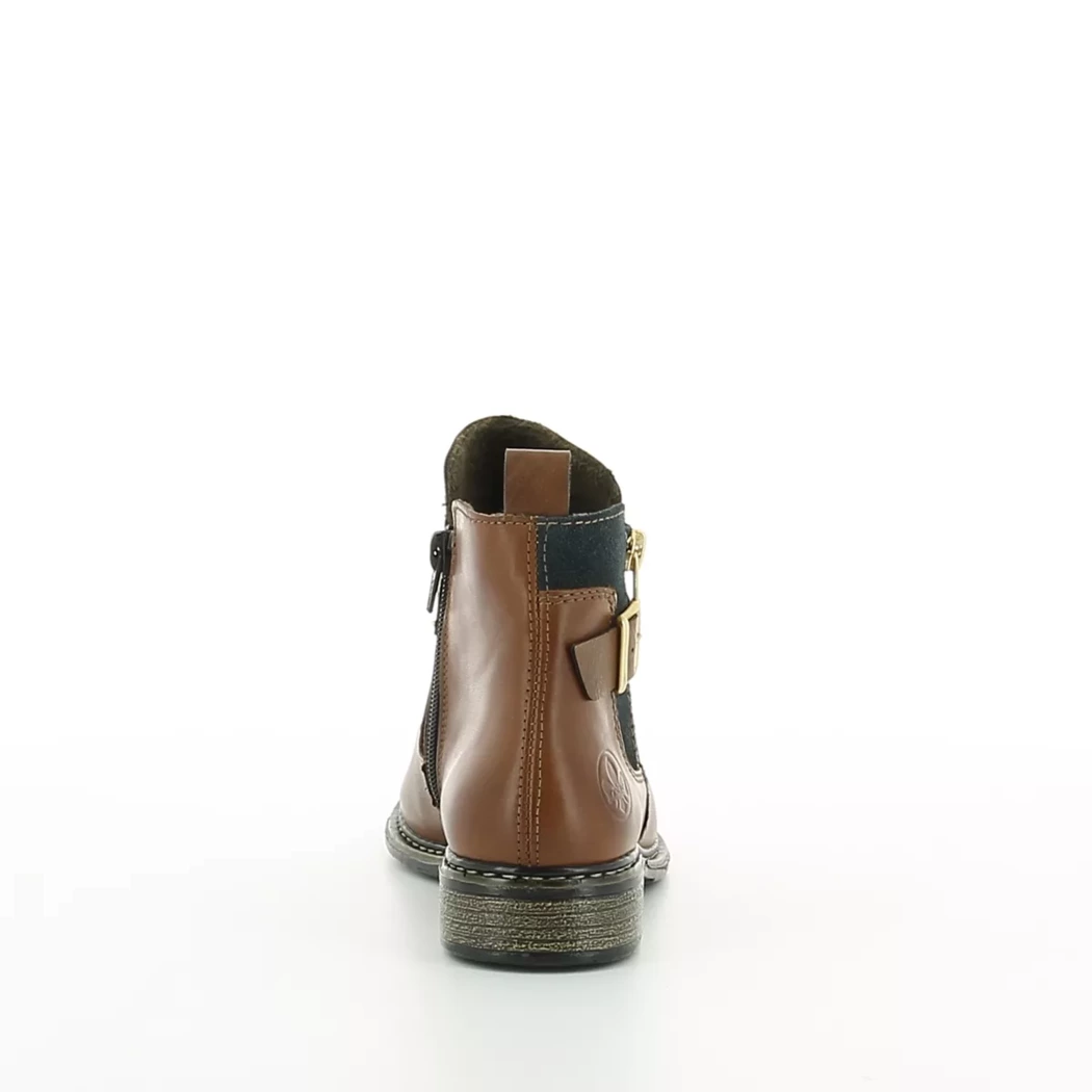 Image (3) de la chaussures Rieker - Boots Cuir naturel / Cognac en Cuir