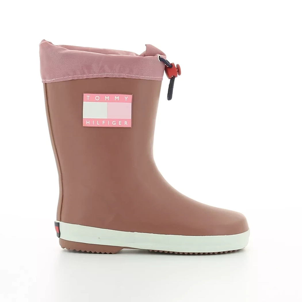 Image (2) de la chaussures Tommy Hilfiger - Bottes en caoutchouc Rose en Caoutchouc